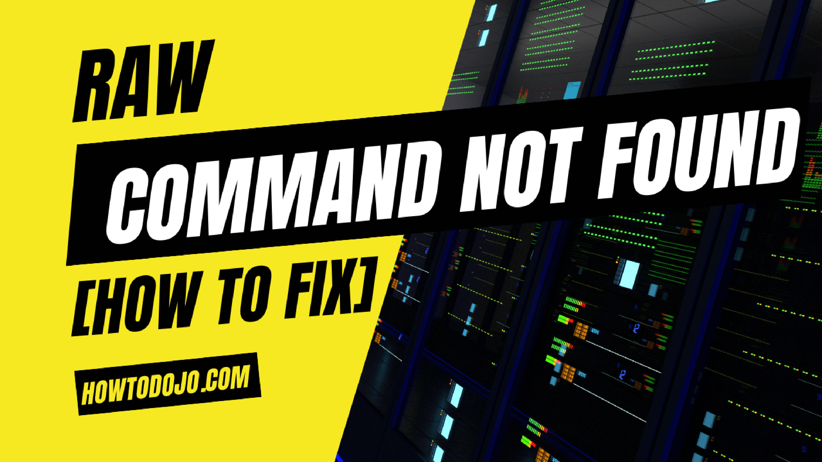 raw: command not found [How To Fix]
