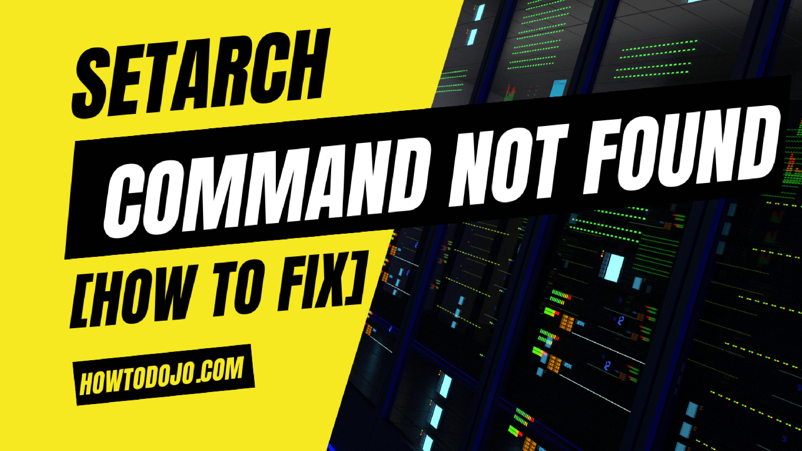 setarch: command not found [How To Fix]