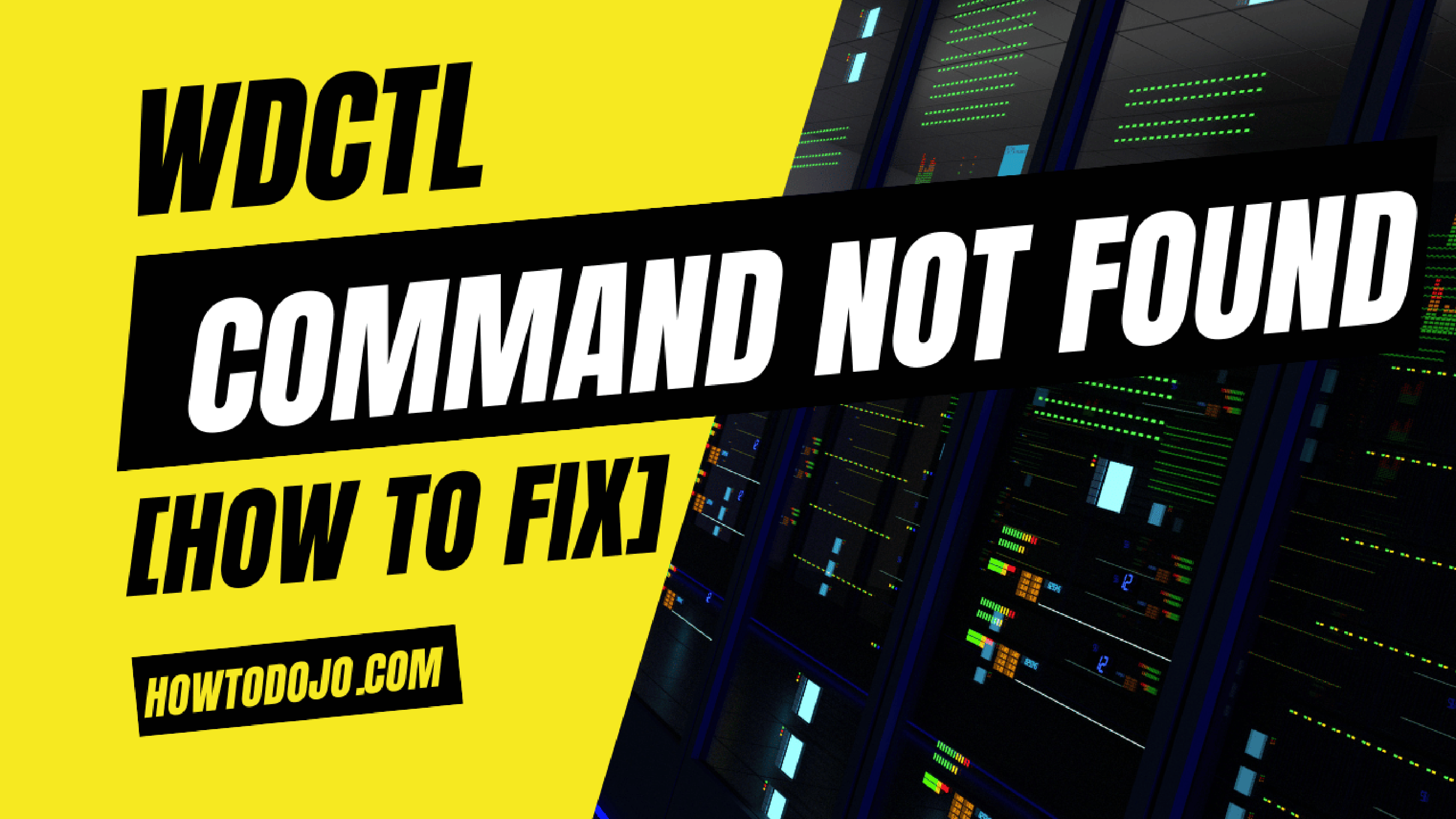 wdctl: command not found [How To Fix]