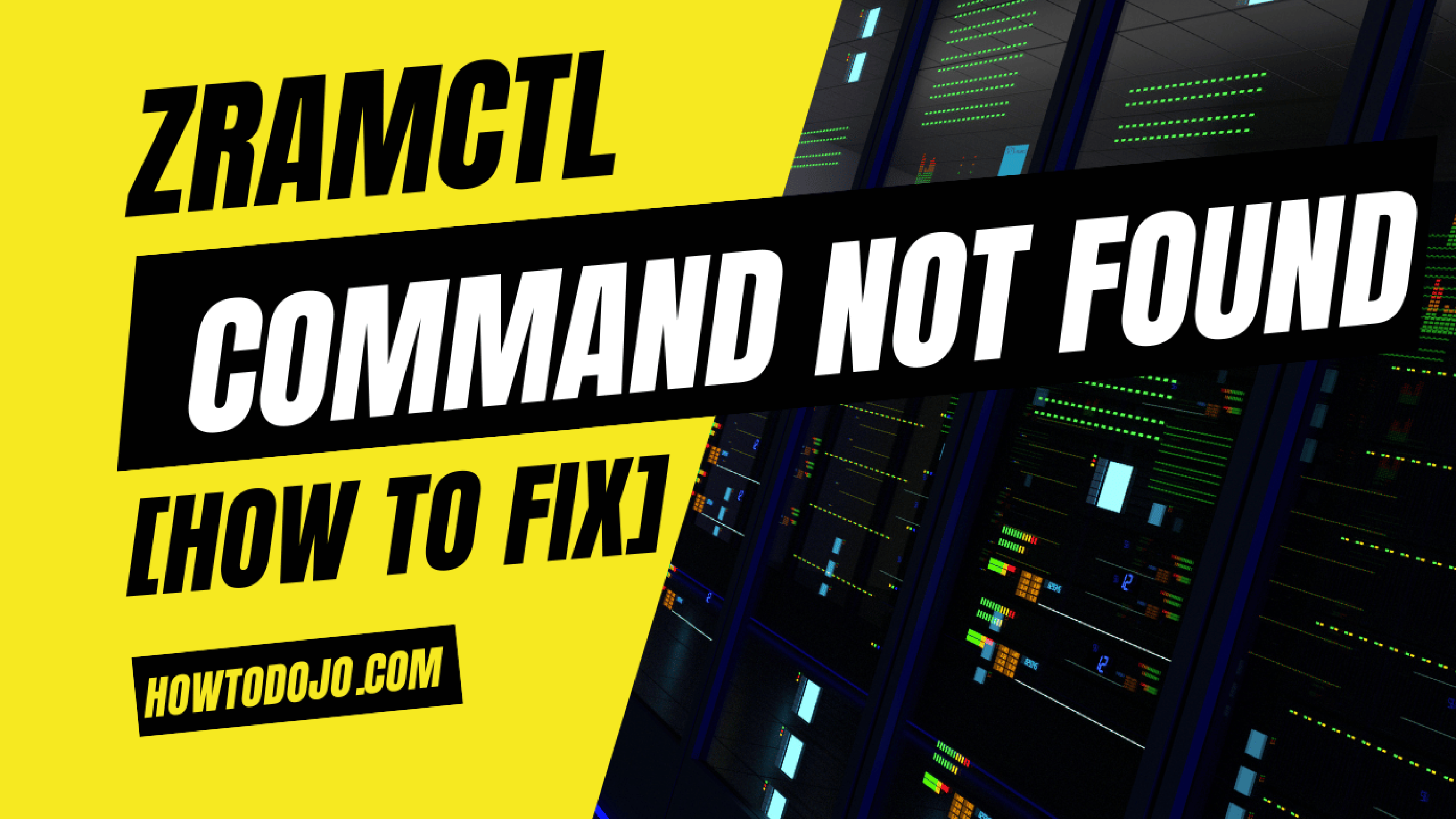 zramctl: command not found [How To Fix]