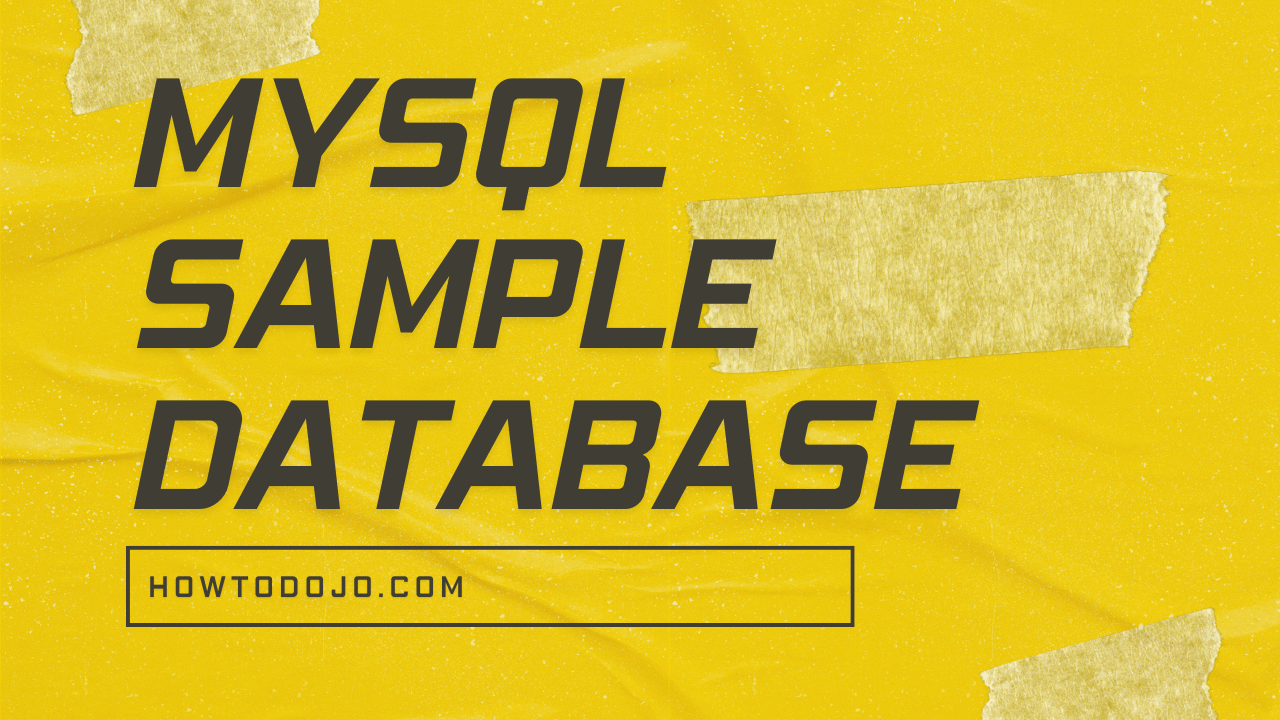 MySQL Sample Database
