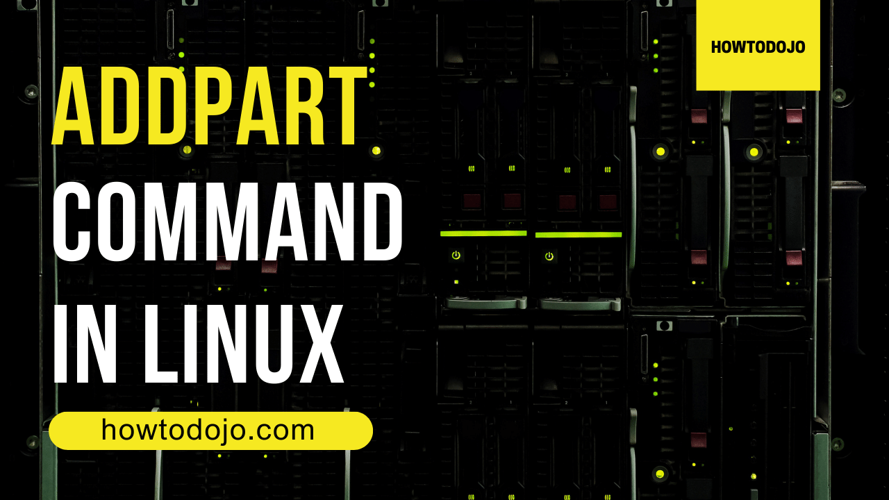 Linux addpart Command