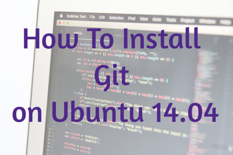 Как установить git на ubuntu