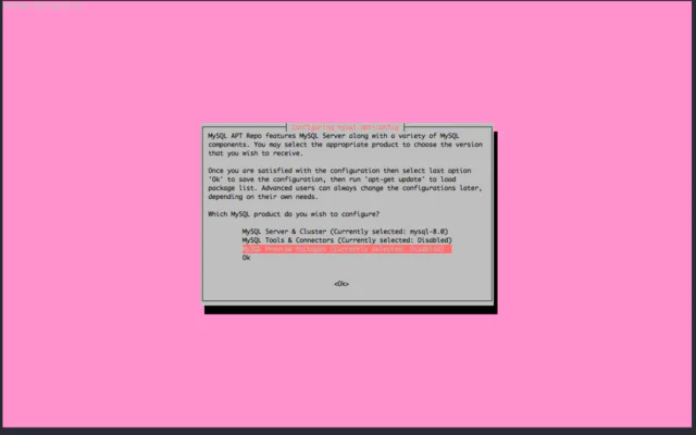 install mysql 8.0 on ubuntu 16.04 04