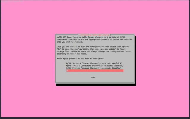 install mysql 8.0 on ubuntu 16.04 05
