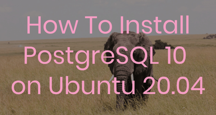 postgres create user and database